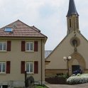 Altes Pfarrhaus und die franzoesische Kirche